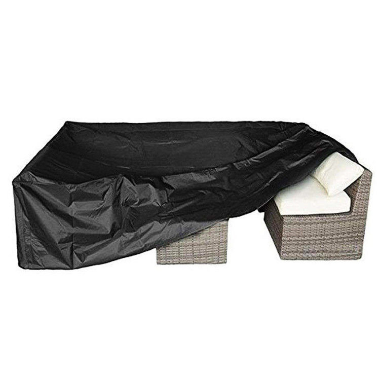Couverture de protection de canapé imperméable à l'eau 600D Oxford pour l'ombre-soleil extérieur moderne imperméable à la pluie