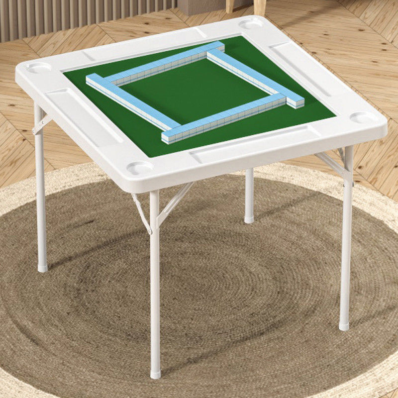 Logo personnalisable Table de Mahjong de cartes de poker à 4 joueurs pour des activités en plein air et à l'intérieur