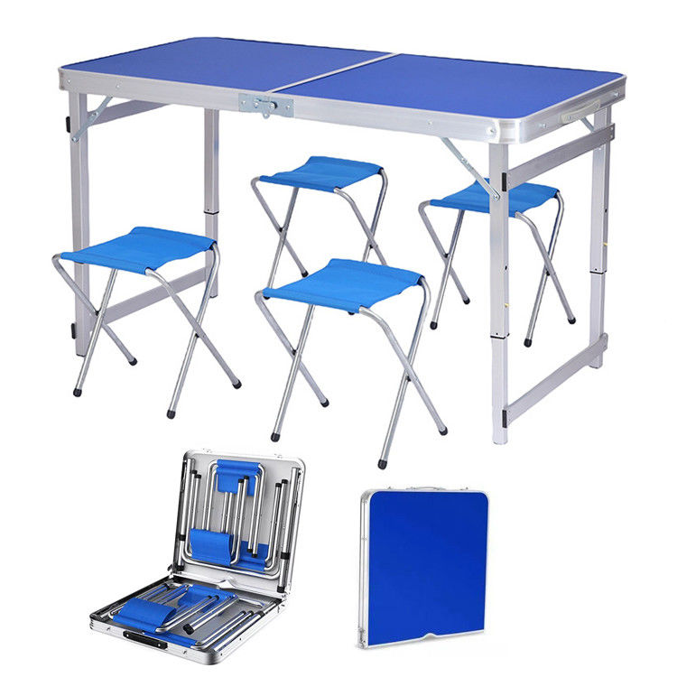 Table et chaise portables pliantes de design moderne pour le barbecue