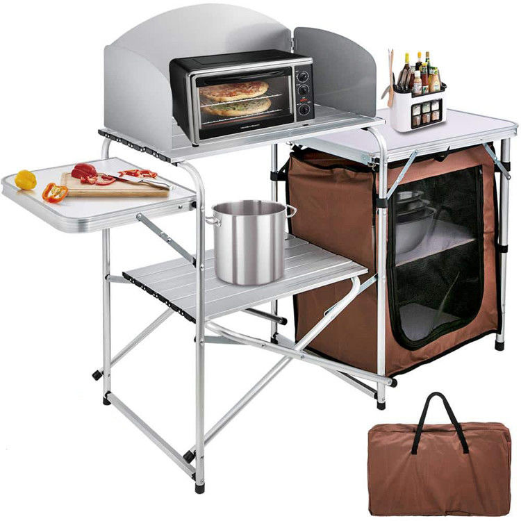 Table pliable portable pour jardin extérieur jardin arrière patio villa fête événement banquet
