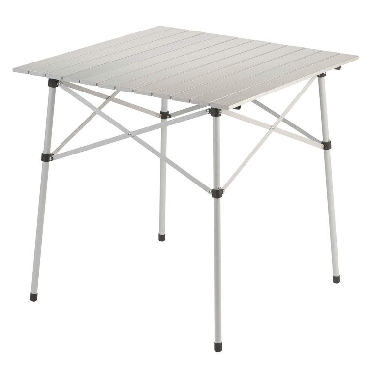 Bordure ou impression de logo Table roulante en aluminium léger pour pique-nique sur la plage
